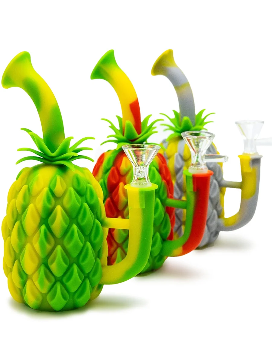 Pineapple Silicone Bong Pineapple Silicone Bong