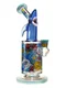 9-inch Small Cool Shark Attack Glass Bong, Color: Wathet Blue