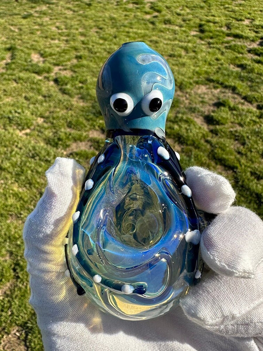 Turtle Glass Pipe
