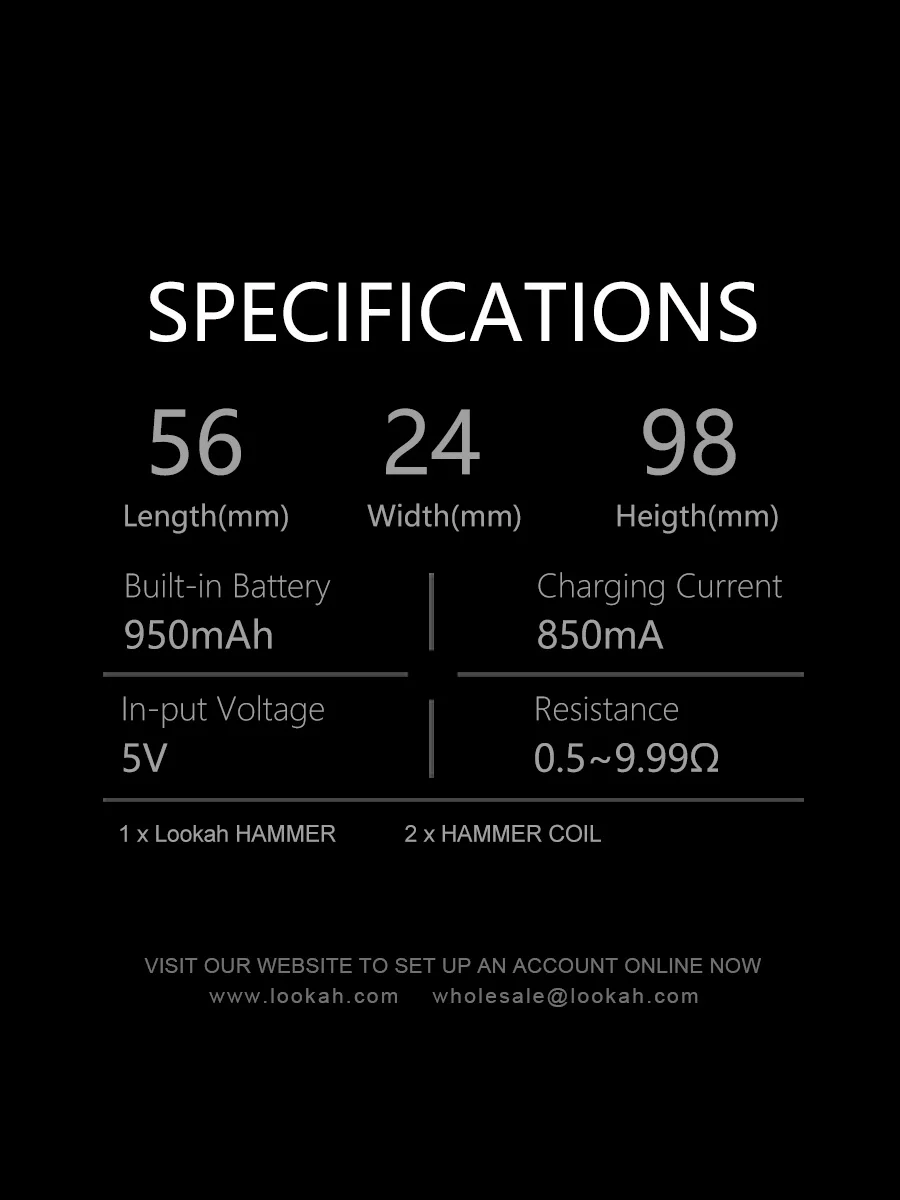 Lookah Hammer 14mm Portable Enail Banger for Dab Rig, Color: Purple, 11 image Lookah Hammer 14mm Portable Enail Banger for Dab Rig, Color: Purple, 11 image