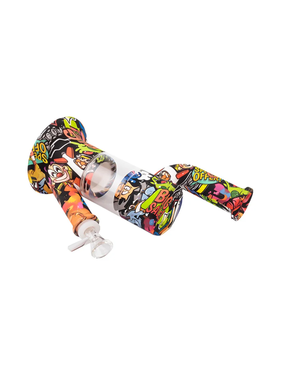 Handle Silicone Bong detail Handle Silicone Bong detail