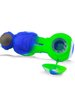 Green and Blue Astronaut Glass Pipe, Color: red-green, 12 image Green and Blue Astronaut Glass Pipe, Color: red-green, 12 image
