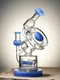 lookah-bong-10”-recycler-inline-percolator-nebula-water-pipe-blue