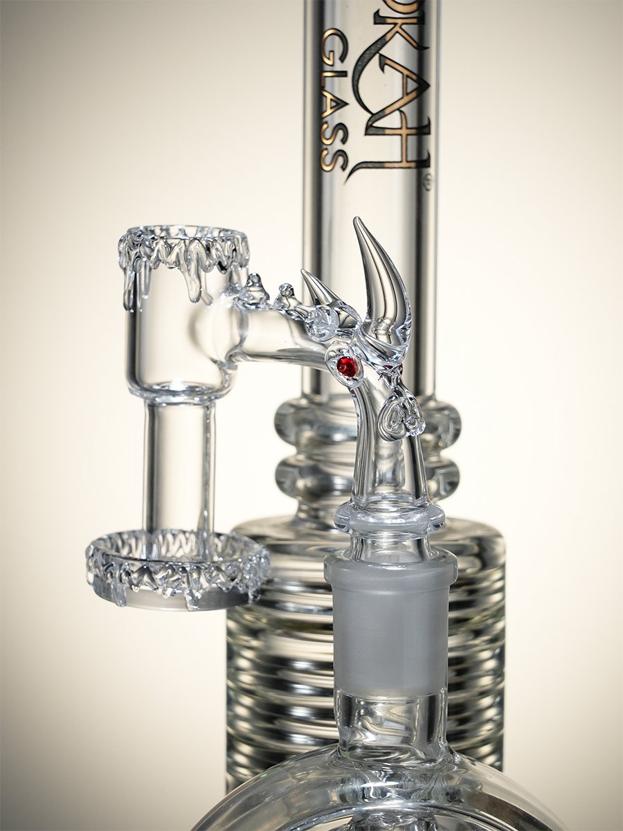 14MM Rhino-Themed Quartz Banger, 8 image