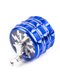 Hand Crank Herb Grinder Blue