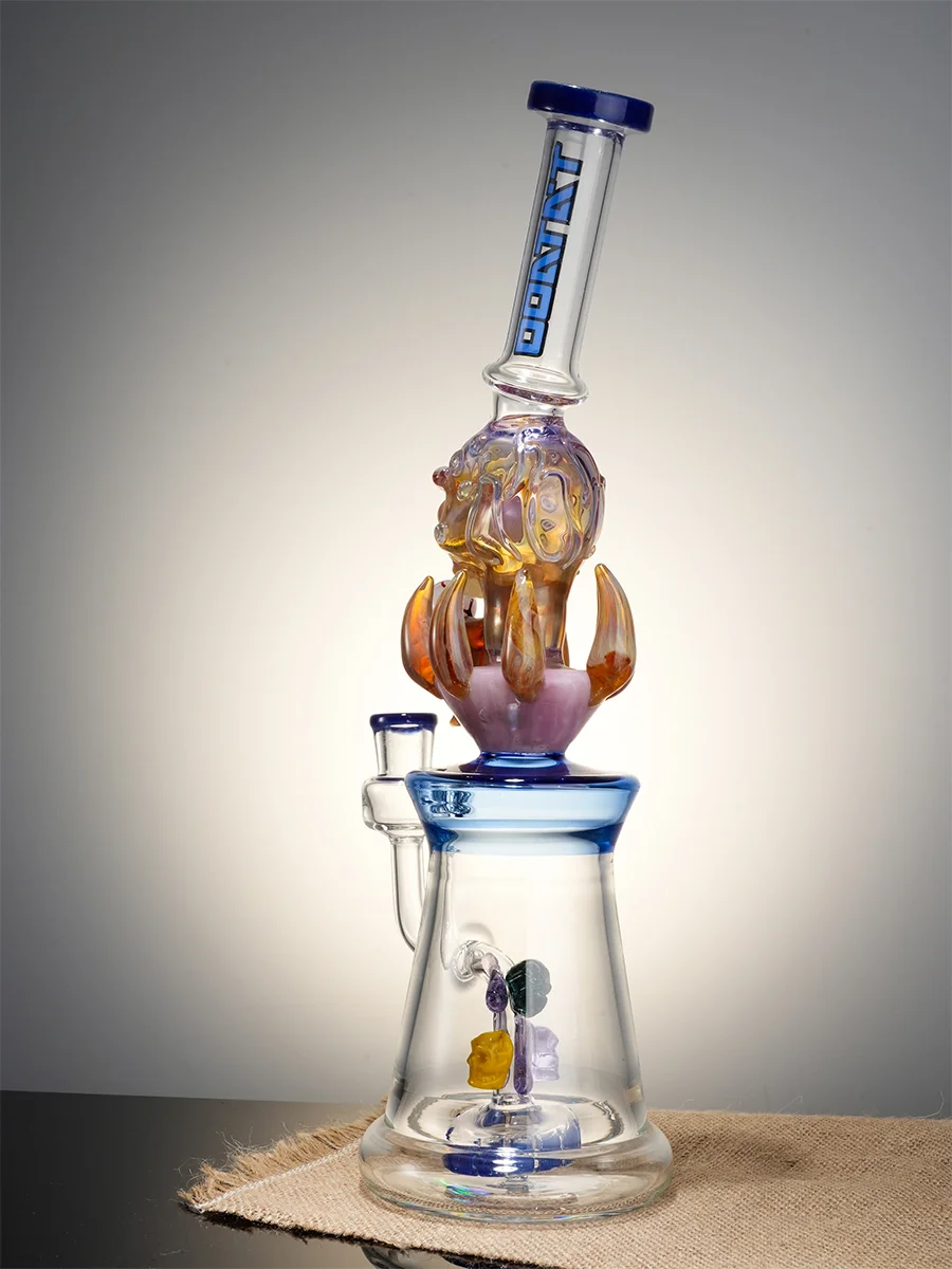 Lookah Bong 14" Phantom Skull Bent Neck Water Pipe7 Lookah Bong 14" Phantom Skull Bent Neck Water Pipe7