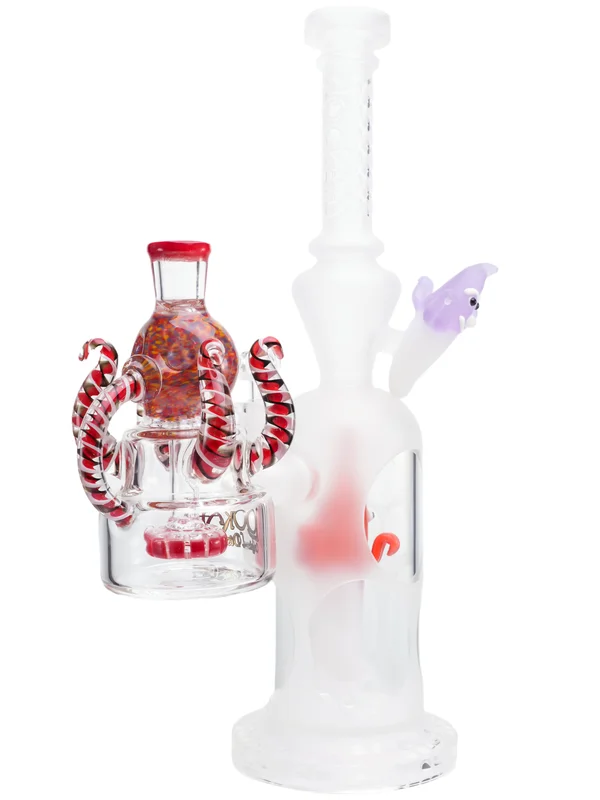 14mm 90 Degree Male Joint Ash Catcher, Colors: Red, 2 image 14mm 90 Degree Male Joint Ash Catcher, Colors: Red, 2 image