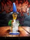 Lookah Rig 9.4" Cool Mystic Wizard Dab Rig, Colors: Water Blue   