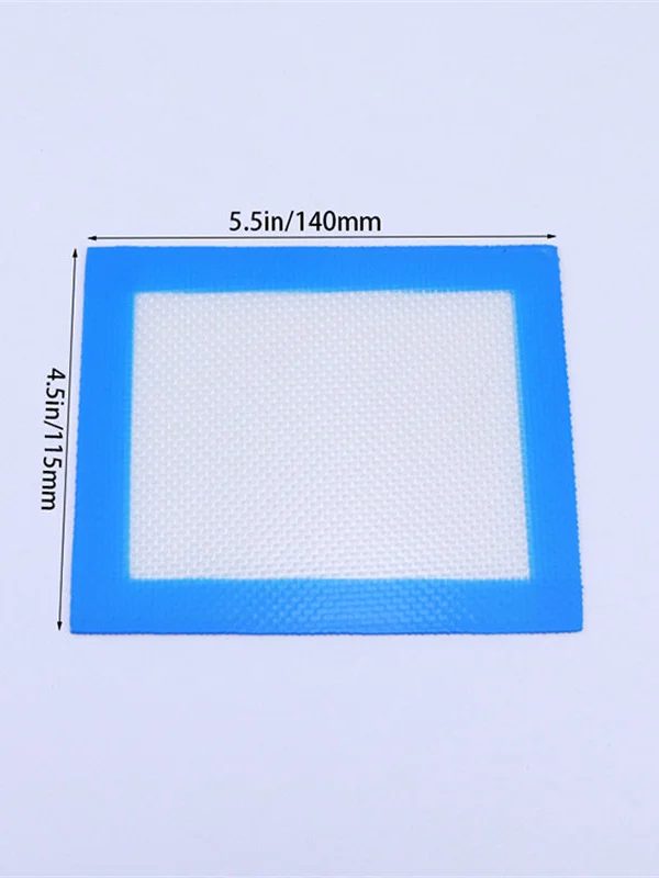 2PCS Rectangle Silicone Dab Mat, Size: S, 2 image 2PCS Rectangle Silicone Dab Mat, Size: S, 2 image