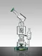 WPC704-CB LOOKAH Glass Perc Bong - Green