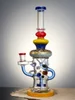 Lookah Bong 12&quot; Cool Crystal Recycler Water Pipe2