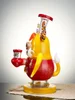 Yellow One-Eyed Big-Bellied Monster Glass Water Pipe7 Yellow One-Eyed Big-Bellied Monster Glass Water Pipe7
