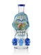Fanged Skull Ash Catcher blue