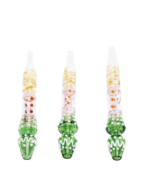 Colorful Glass Dab Straw Colorful Glass Dab Straw