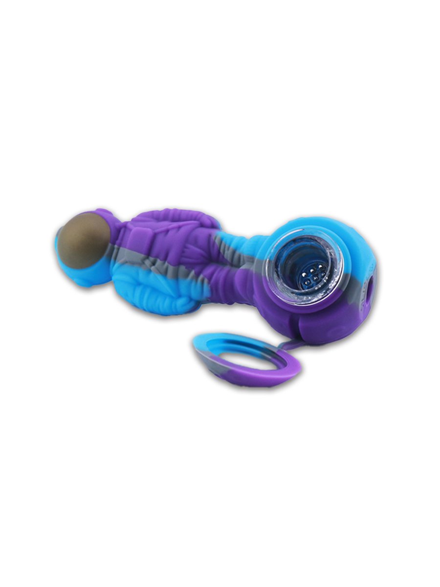 Green and Blue Astronaut Glass Pipe Green and Blue Astronaut Glass Pipe