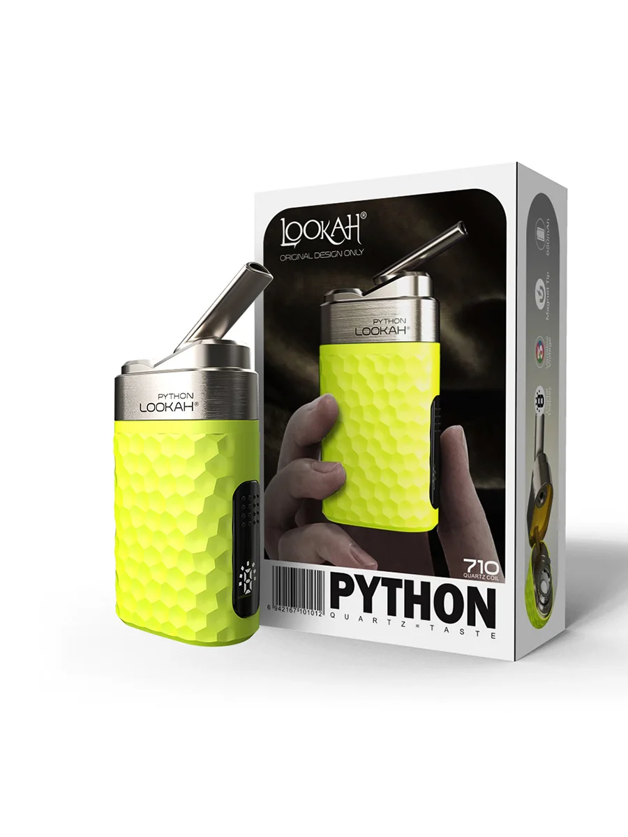 LOOKAH Python Wax Vape pen Neon Green LOOKAH Python Wax Vape pen Neon Green