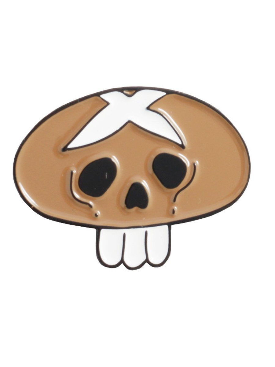 Mushroom Pin Brooches 3PCS, 3 image Mushroom Pin Brooches 3PCS, 3 image