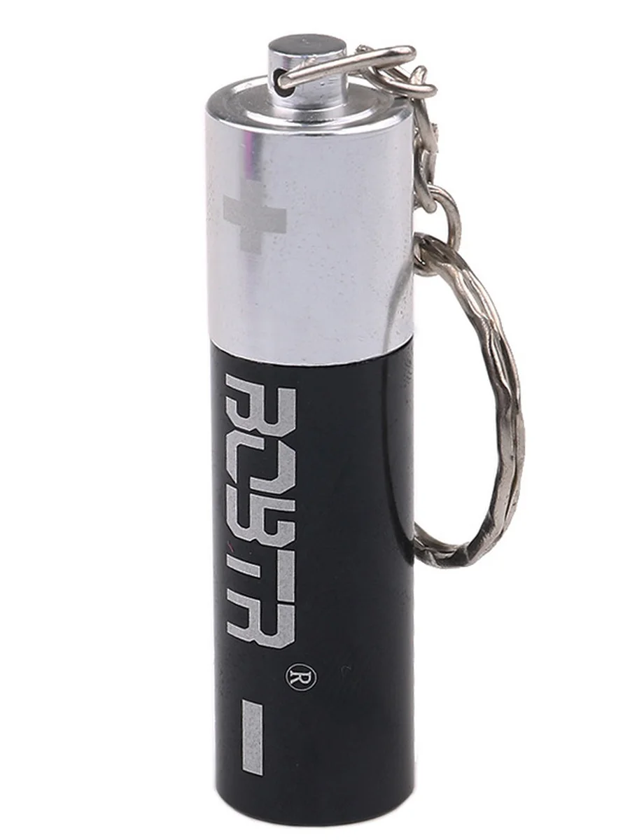 Keychain Battery Shaped Smoking Pipe, 2 image