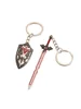 2pcs-zelda-shield-master-sword-keychain-dab-tool-set 2pcs-zelda-shield-master-sword-keychain-dab-tool-set
