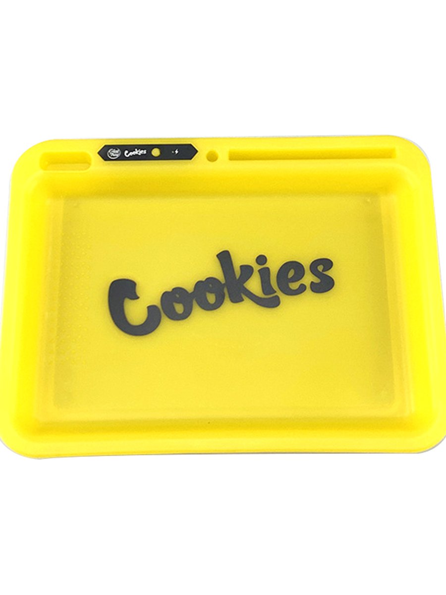 Rounded Corner LED Light-Up Rolling Tray