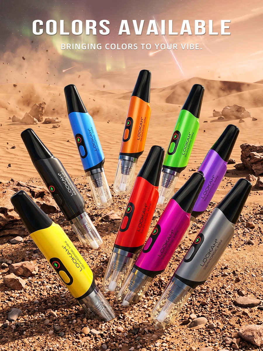 LOOKAH Seahorse Mini Electric Nectar Collector, Color: Purple, 8 image