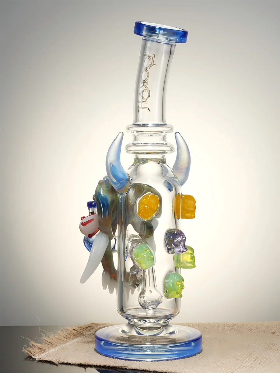 9.5-inch-bull-horn-mask-bong-5