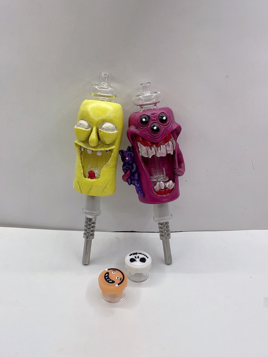 Cartoon Resin Nectar Collector Kit9 Cartoon Resin Nectar Collector Kit9