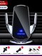 15W Qi Wireless Car Phone Charger, Color: Silver