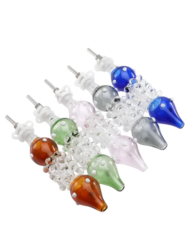 5PCS Massage Beads High Borosilicate Glass Nectar Collector 5PCS Massage Beads High Borosilicate Glass Nectar Collector