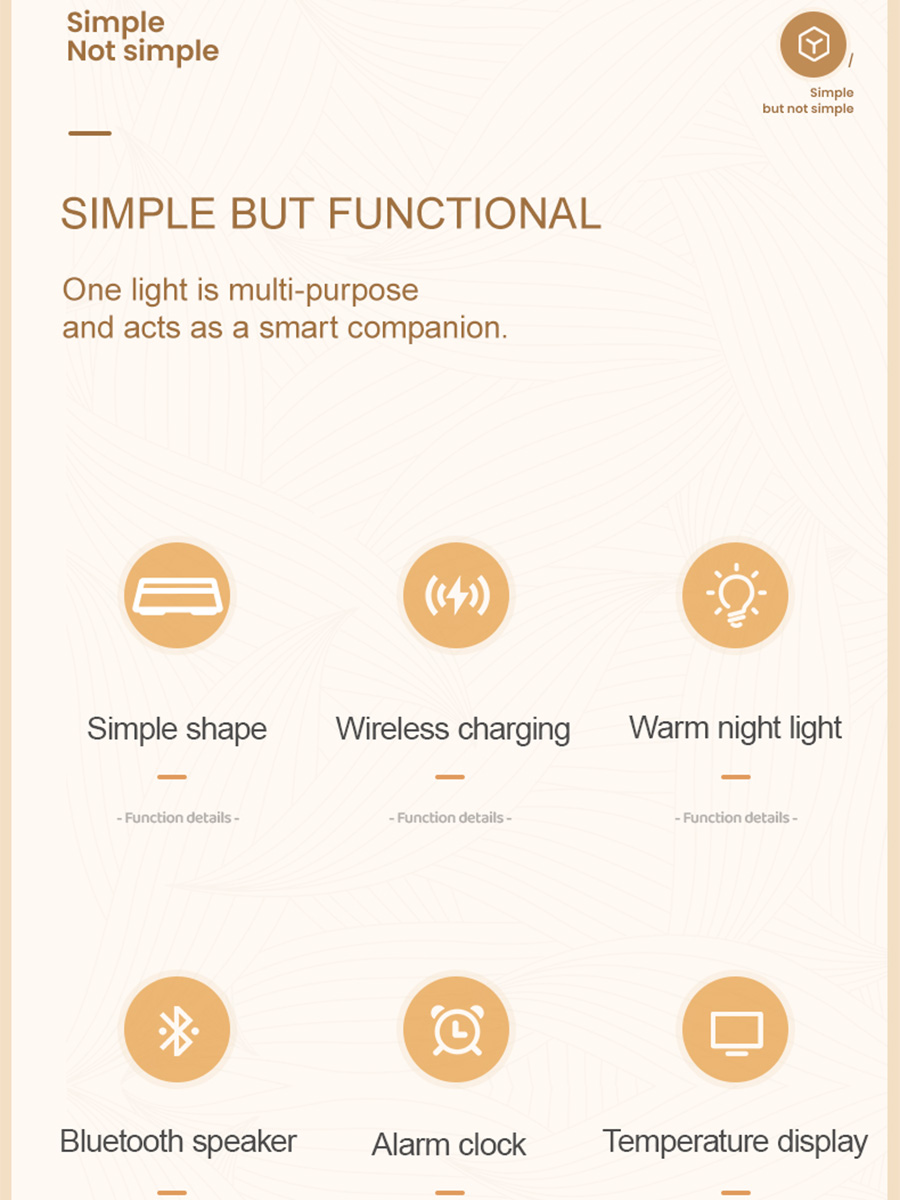 Wireless Charging Music Desk Lamp, 2 image Wireless Charging Music Desk Lamp, 2 image