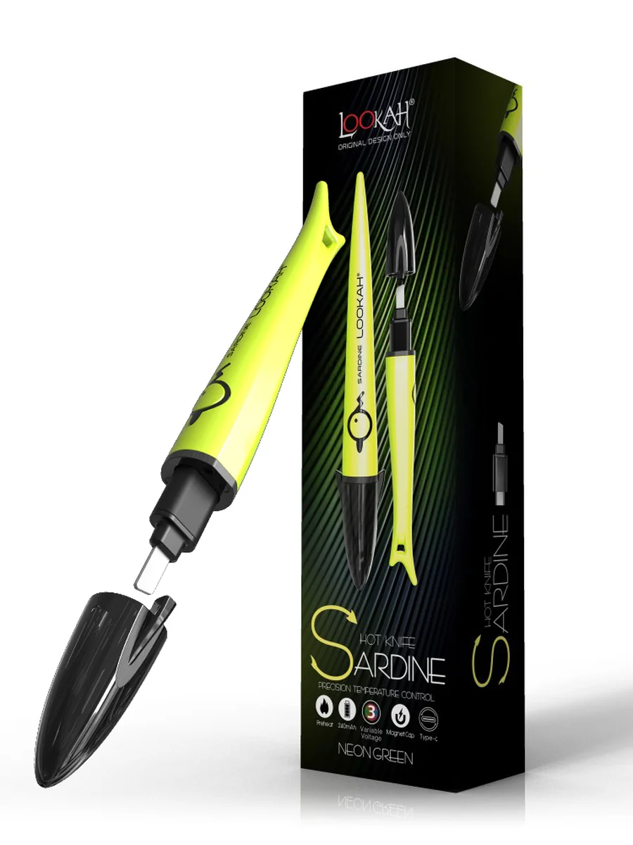 Sardine Hot Knife Electric Dab Tool, Color: Blue, 16 image