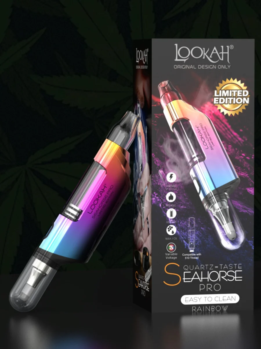 Lookah Seahorse PRO Electric Nectar Collector & Dab Pen Rainbow Lookah Seahorse PRO Electric Nectar Collector & Dab Pen Rainbow