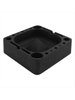 Black Multifunction Silicone Ashtray