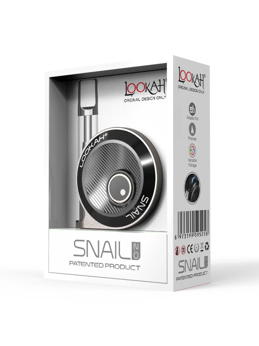 LOOKAH Snail 2.0 Vape Cart Battery | 510 Thread Battery, Color: Purple, 6 image LOOKAH Snail 2.0 Vape Cart Battery | 510 Thread Battery, Color: Purple, 6 image