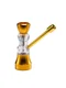 Gold Funny Hourglass Style Metal Pipe