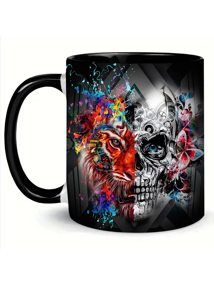 Pumpkin Light Color Changing Halloween Cup, Type: B, 2 image