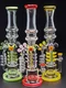 Lookah Bong 16.5" Caterpillar Design Glass Water Pipe, Colors: Orange
