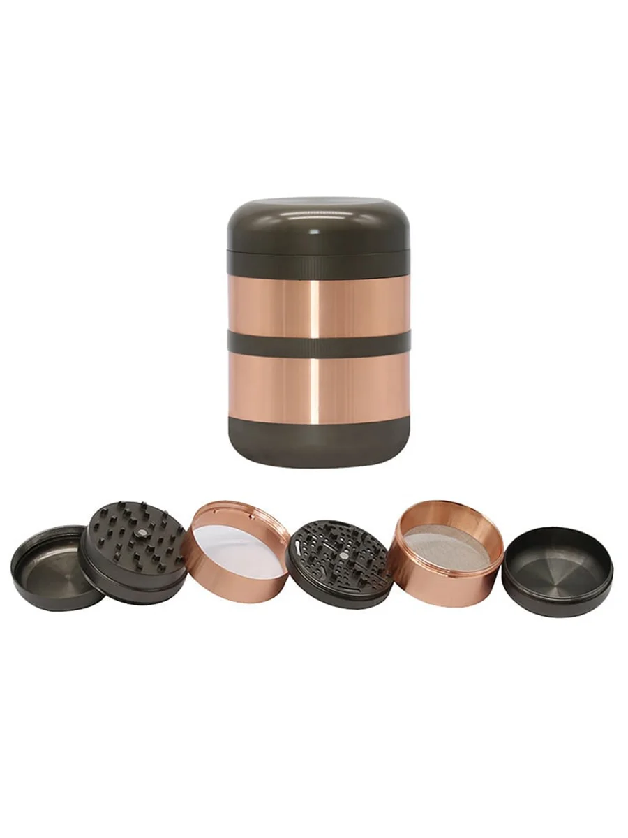 60MM 6 Layer Zinc Alloy Herb Grinder