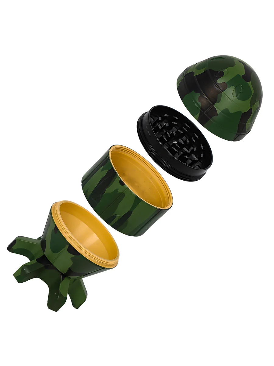 4-Layer Rocket-Shaped Herb Grinder 2