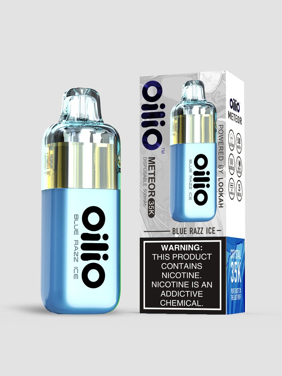 OiliO Meteor Refillable POD disposable vape - 3.5% salt nic, 3.5K puffs, 15 flavors, Taste: Iced Mint, 8 image OiliO Meteor Refillable POD disposable vape - 3.5% salt nic, 3.5K puffs, 15 flavors, Taste: Iced Mint, 8 image