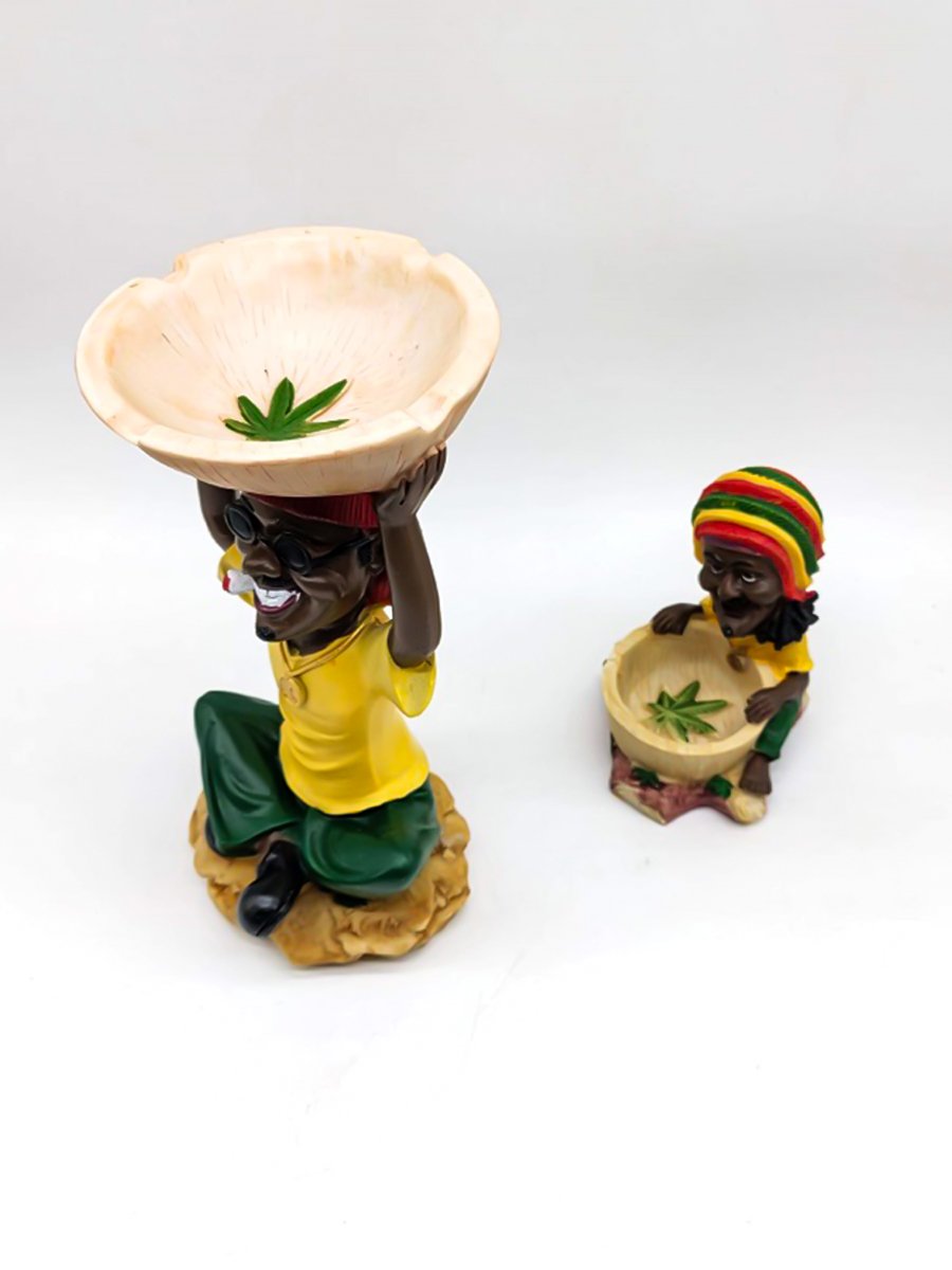 Popular Jamaican Resin Ashtray3