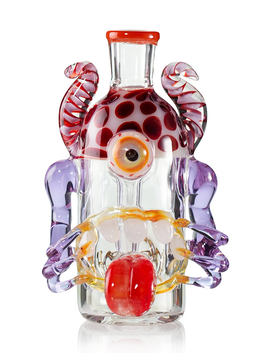 14mm Joint 90-degree Playfull Monster Ash Catcher orange 14mm Joint 90-degree Playfull Monster Ash Catcher orange