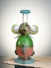 Water Blue 8" Mini Multicolored Elephant Dab Rig5 Water Blue 8" Mini Multicolored Elephant Dab Rig5