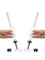 2PCS 510 Thread Flowers Glass Bubbler Nectar Collector Kit