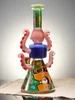 Lookah 10" Cute Lookah Octopus Glass Beaker Bong, Color: Orange, 9 image Lookah 10" Cute Lookah Octopus Glass Beaker Bong, Color: Orange, 9 image
