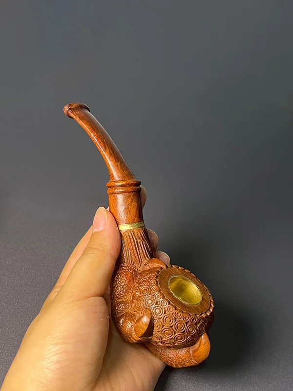 Rosewood Tiger Claw Smoking Pipe, Type: Rosewood Rosewood Tiger Claw Smoking Pipe, Type: Rosewood
