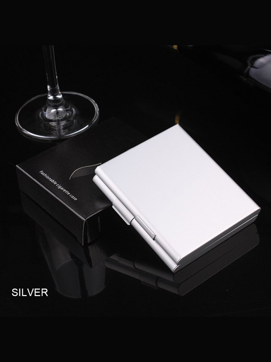 Aluminum Weed Case for 20 Weeds Silver Aluminum Weed Case for 20 Weeds Silver