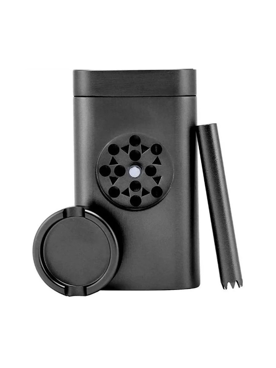 One Hitter Dugout With Mini Grinder4 One Hitter Dugout With Mini Grinder4
