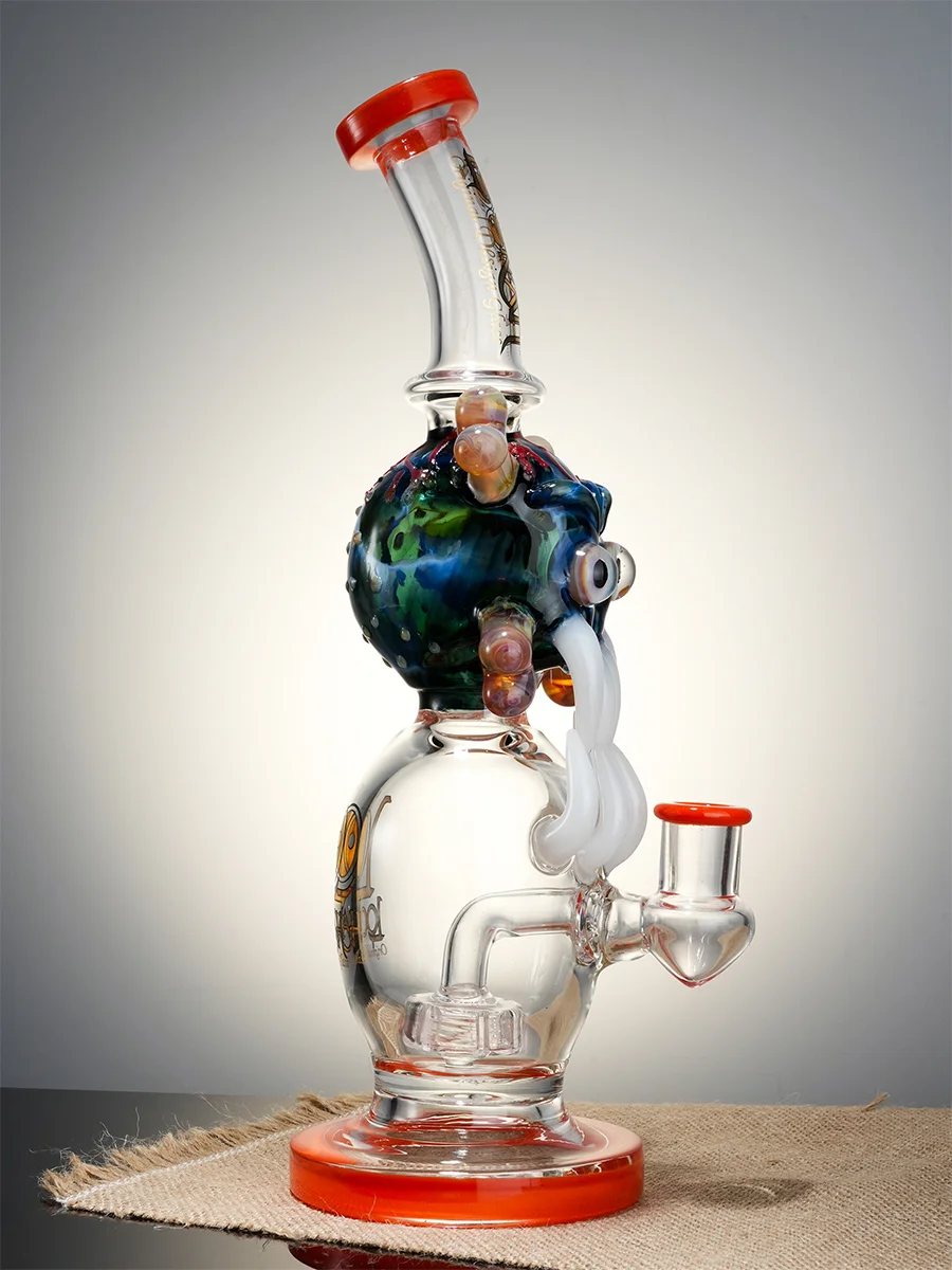 12.5&quot; Cool Skull Tusk Bong6