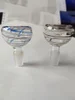 14MM Ribbon Swirl Glass Bong Bowl 14MM Ribbon Swirl Glass Bong Bowl